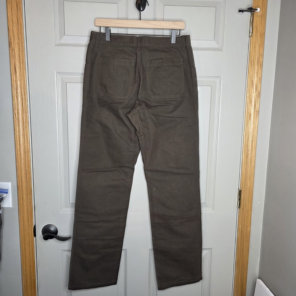 NWT Arborwear Original Tree Climber Pants 8x32 Brown Womens Double Knee Canvas - Picture 5 of 9